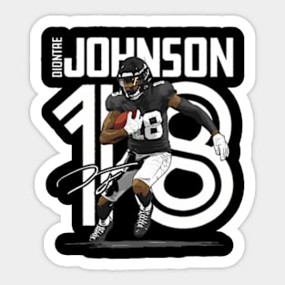 Diontae Johnson Pittsburgh Inline Sticker